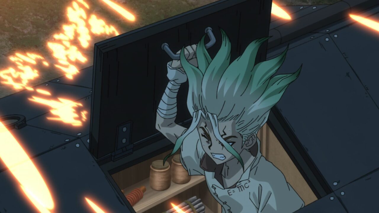 アニメ【Dr.STONE 4期】第3話の千空