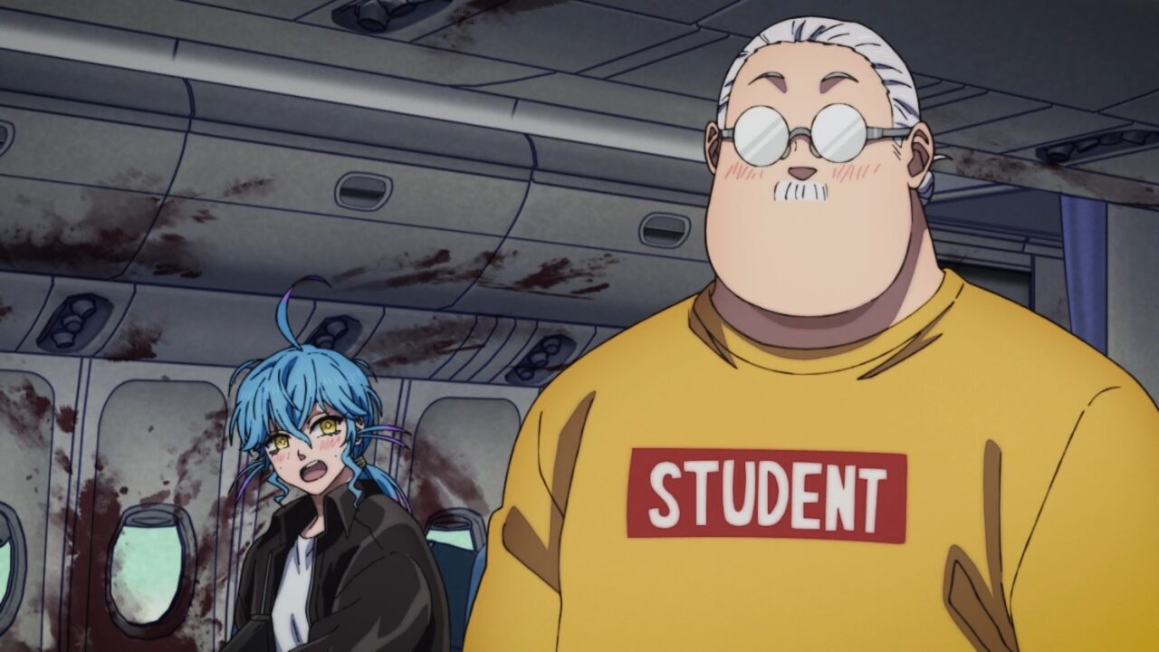 アニメ【SAKAMOTO DAYS】第18話の照れる坂本