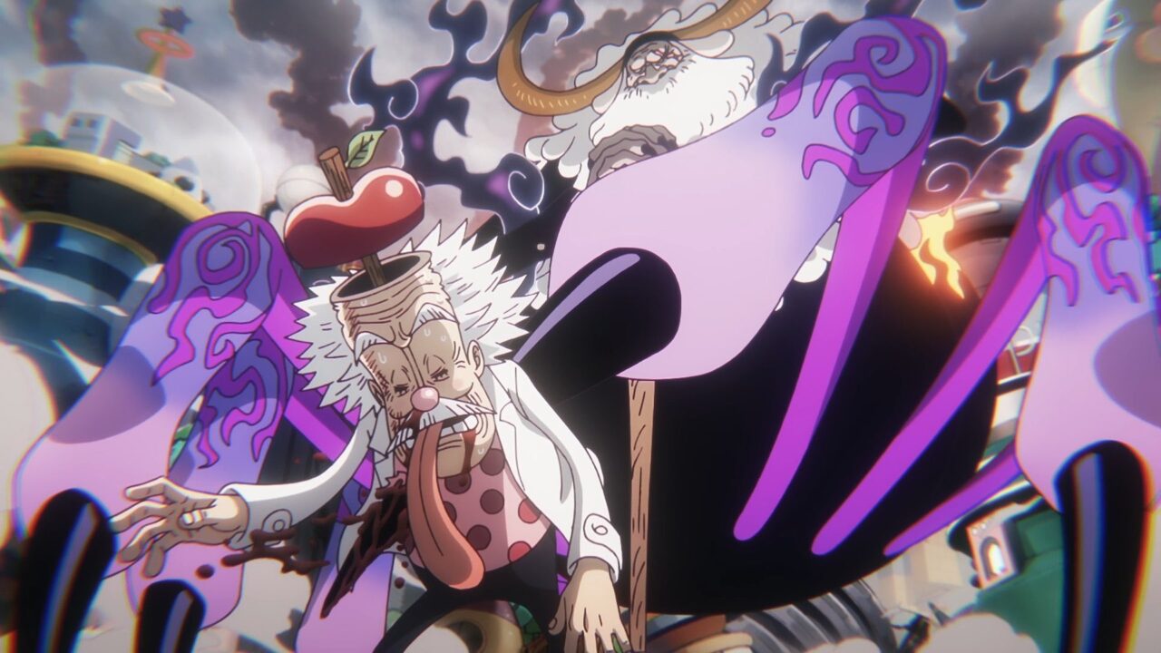 アニメ【ONE PIECE】最新第1140話のベガパンクとサターン聖