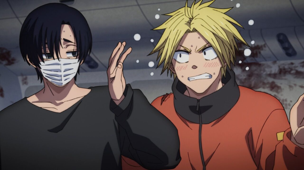 アニメ【SAKAMOTO DAYS】第18話の真冬とシン