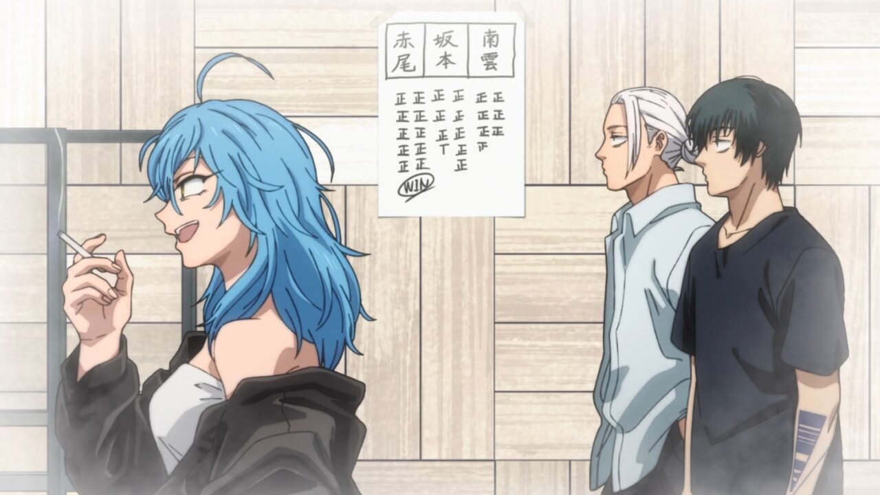 アニメ【SAKAMOTO DAYS】第20話の赤尾リオン