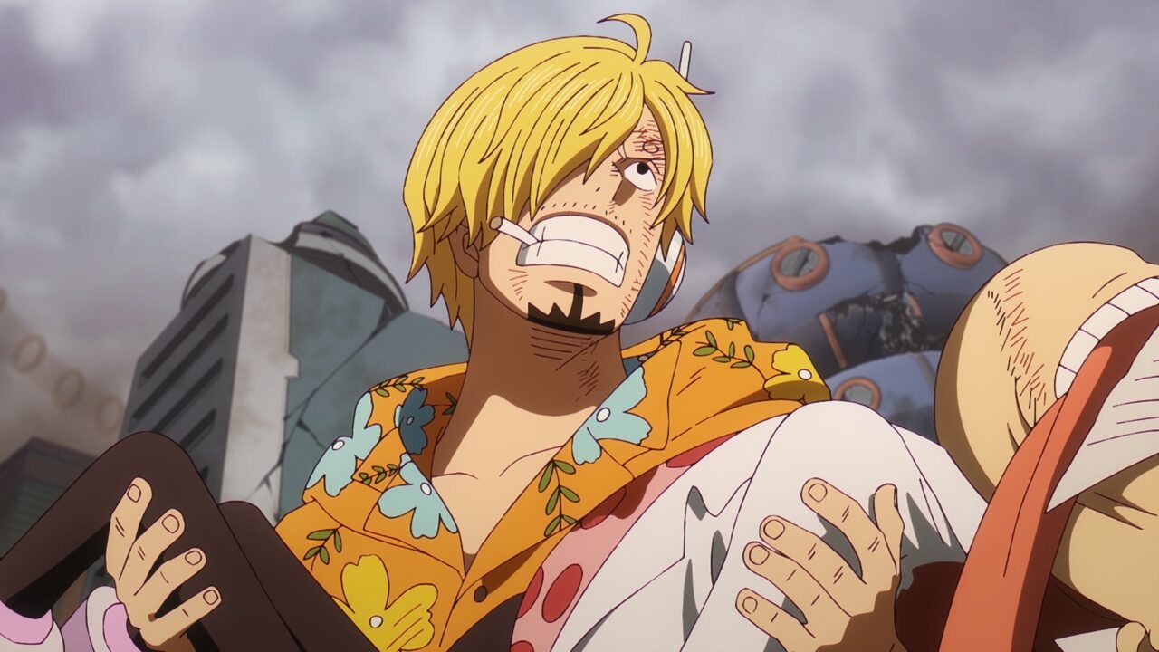 アニメ【ONE PIECE】第1142話のサンジ