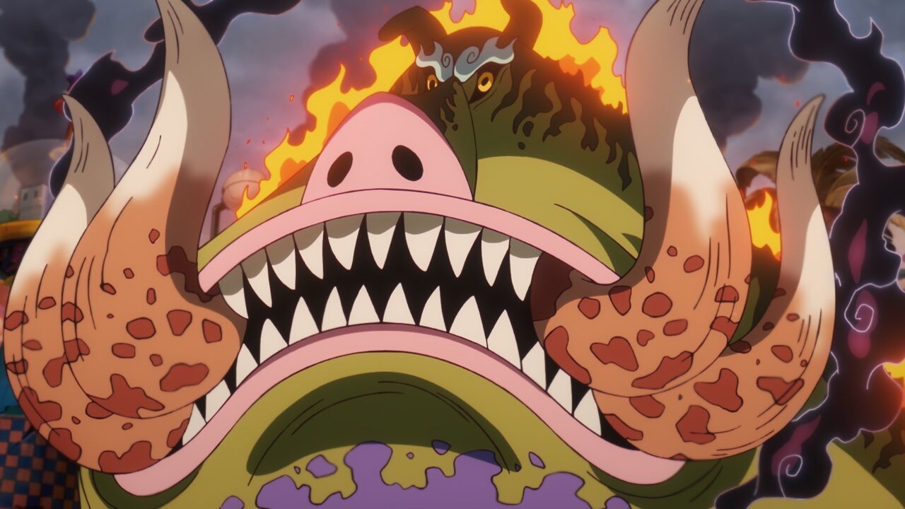 アニメ【ONE PIECE】第1145話のウォーキュリー聖