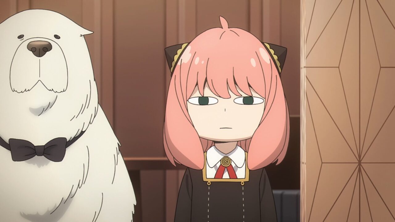 アニメ【SPY×FAMILY 3期】最新第41話のアーニャとボンド