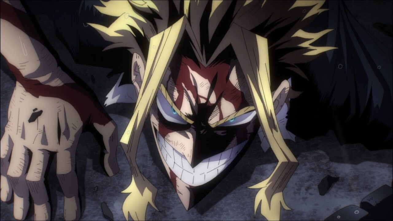 笑うオールマイト