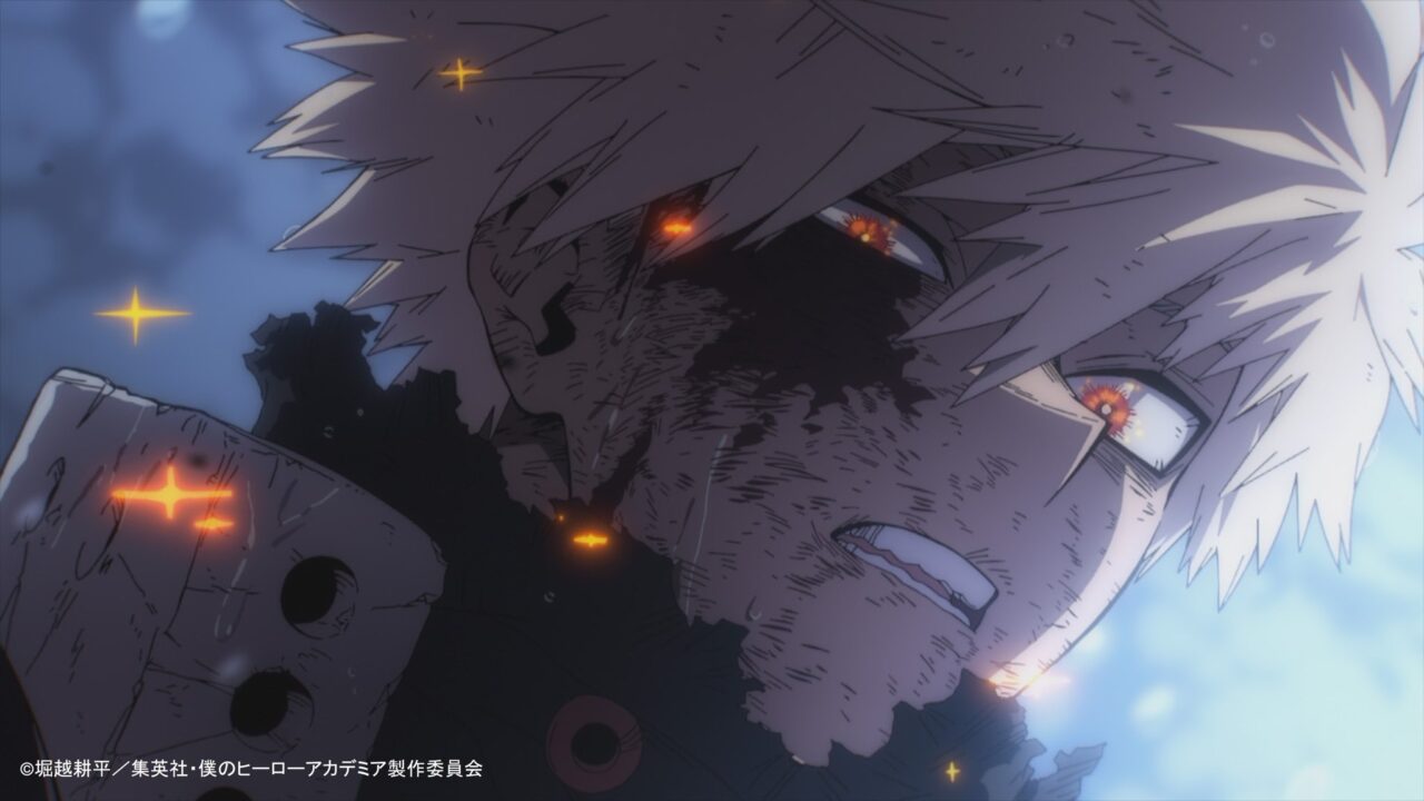 アニメ【僕のヒーローアカデミア FINAL SEASON】第2話の爆豪