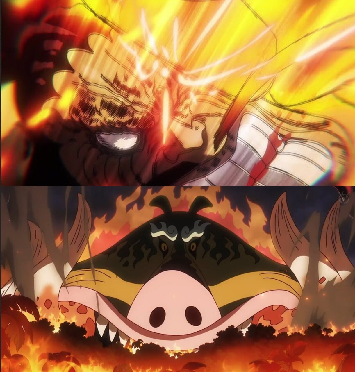 カイドウとウォーキュリー聖