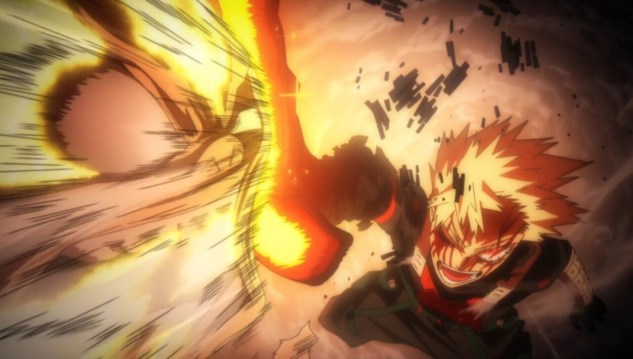 爆豪のハウザーインパクト