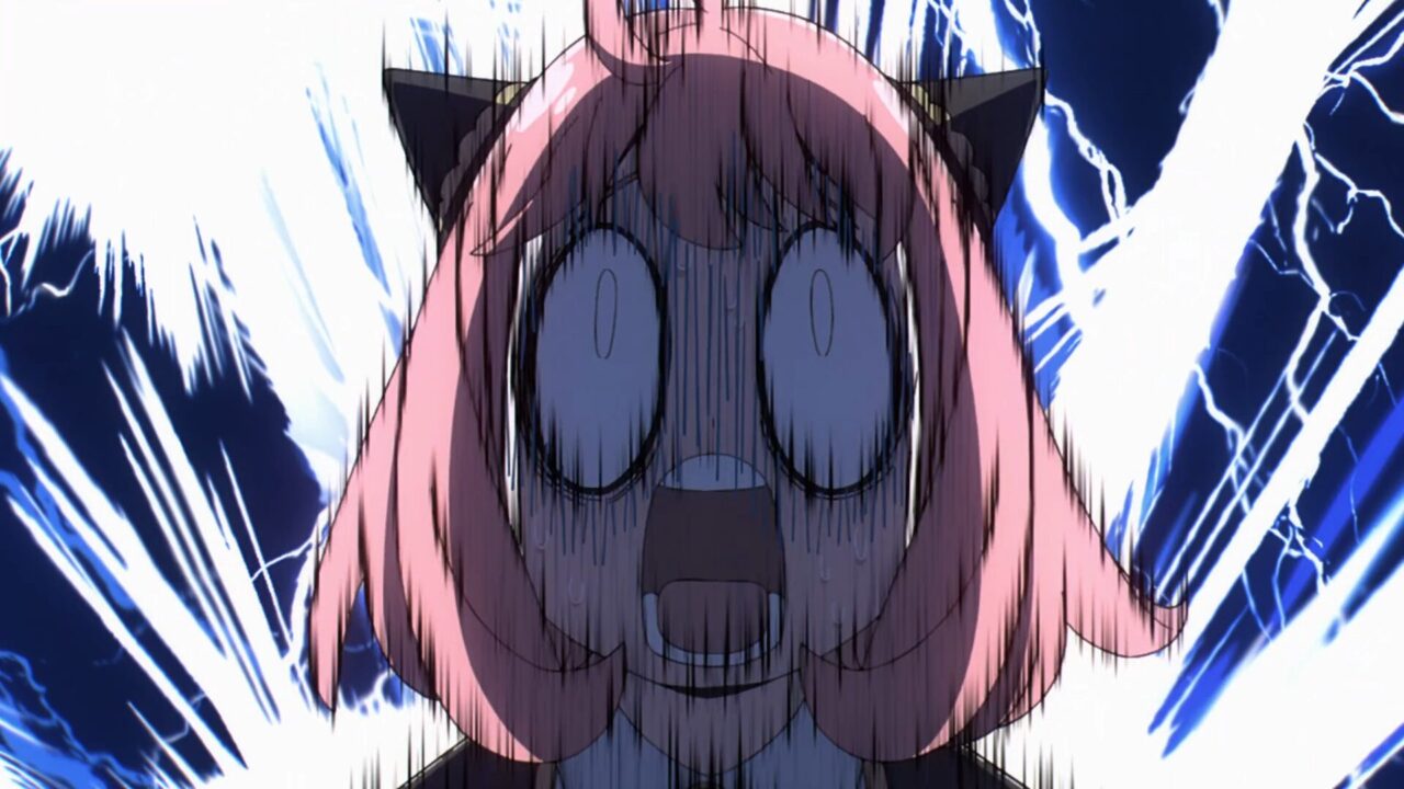 トニトをもらうアーニャ