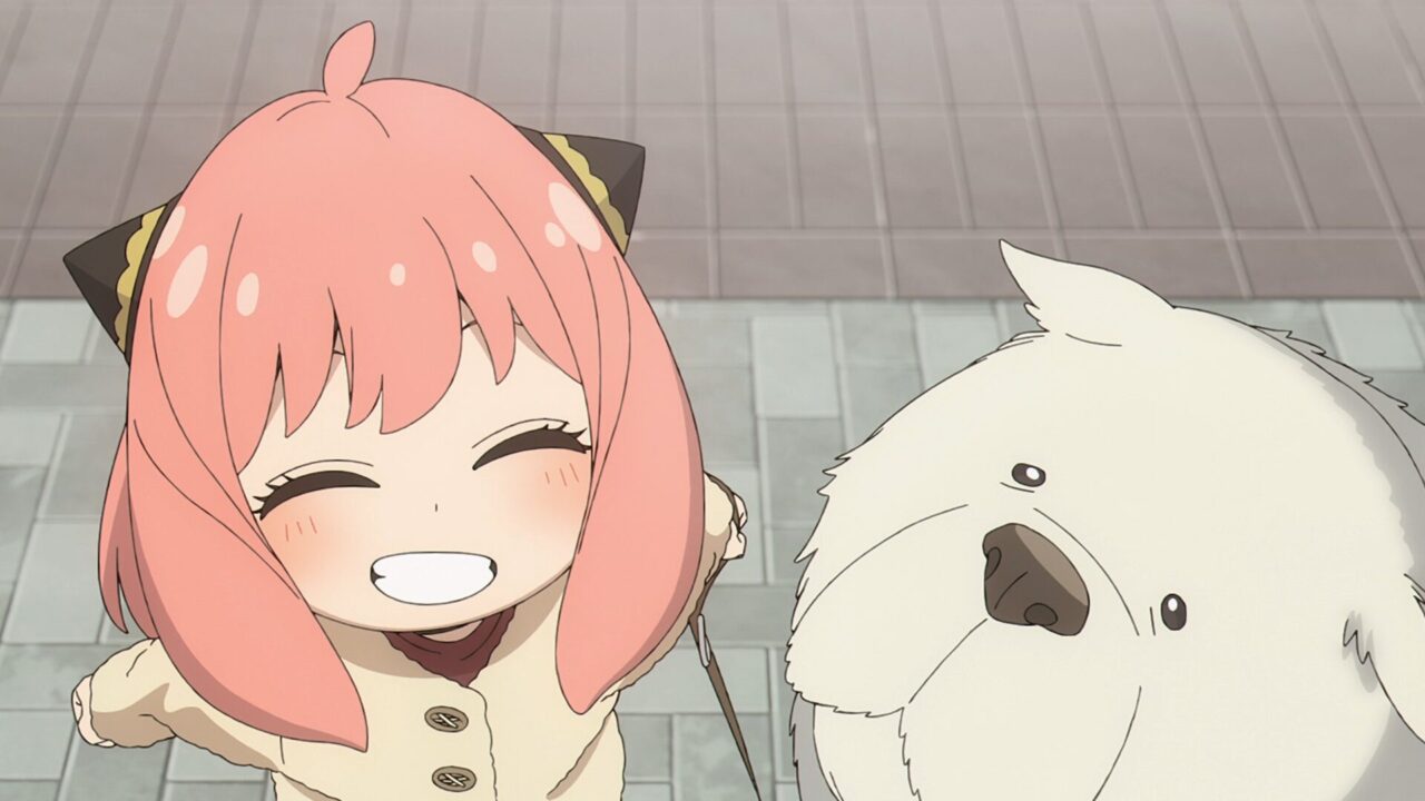 アニメ【SPY×FAMILY 3期】第38話のアーニャとボンド