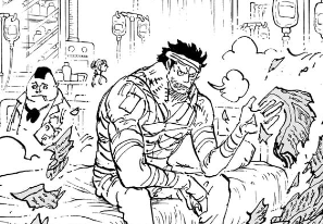 今週の【ONE PIECE】第1166話のガープ