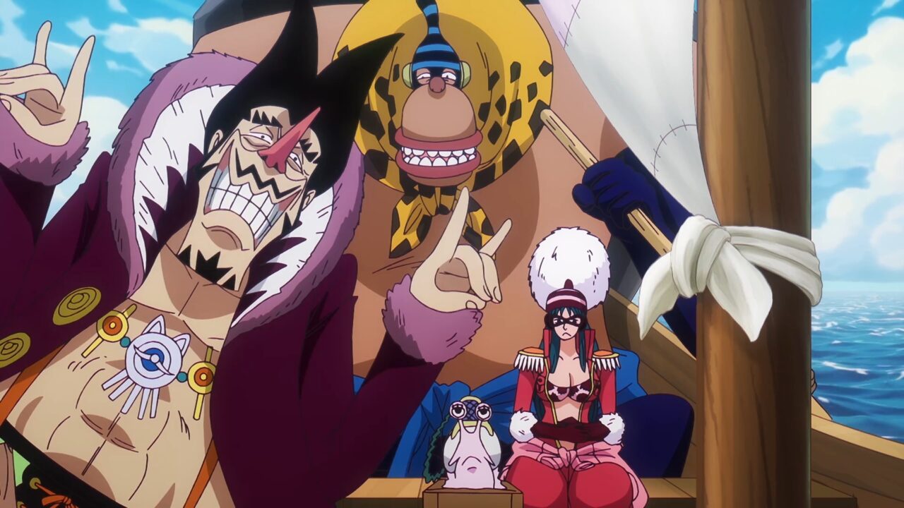 アニメ【ONE PIECE】最新第1164話のフォクシー