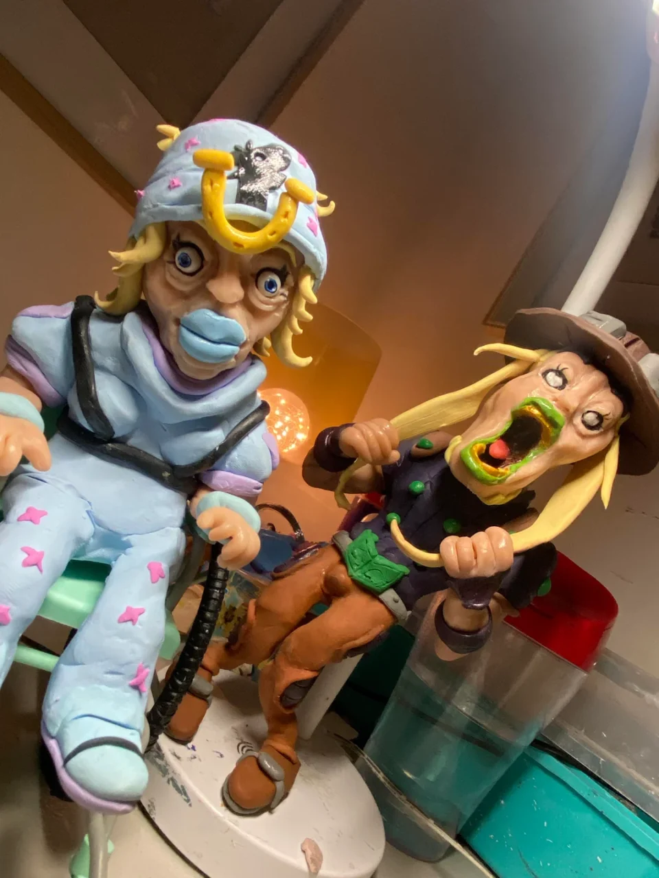 ジョジョの粘土作品2