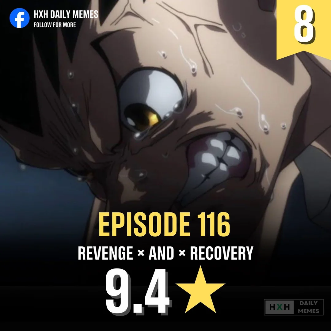 アニメ【HUNTER×HUNTER】評価8位