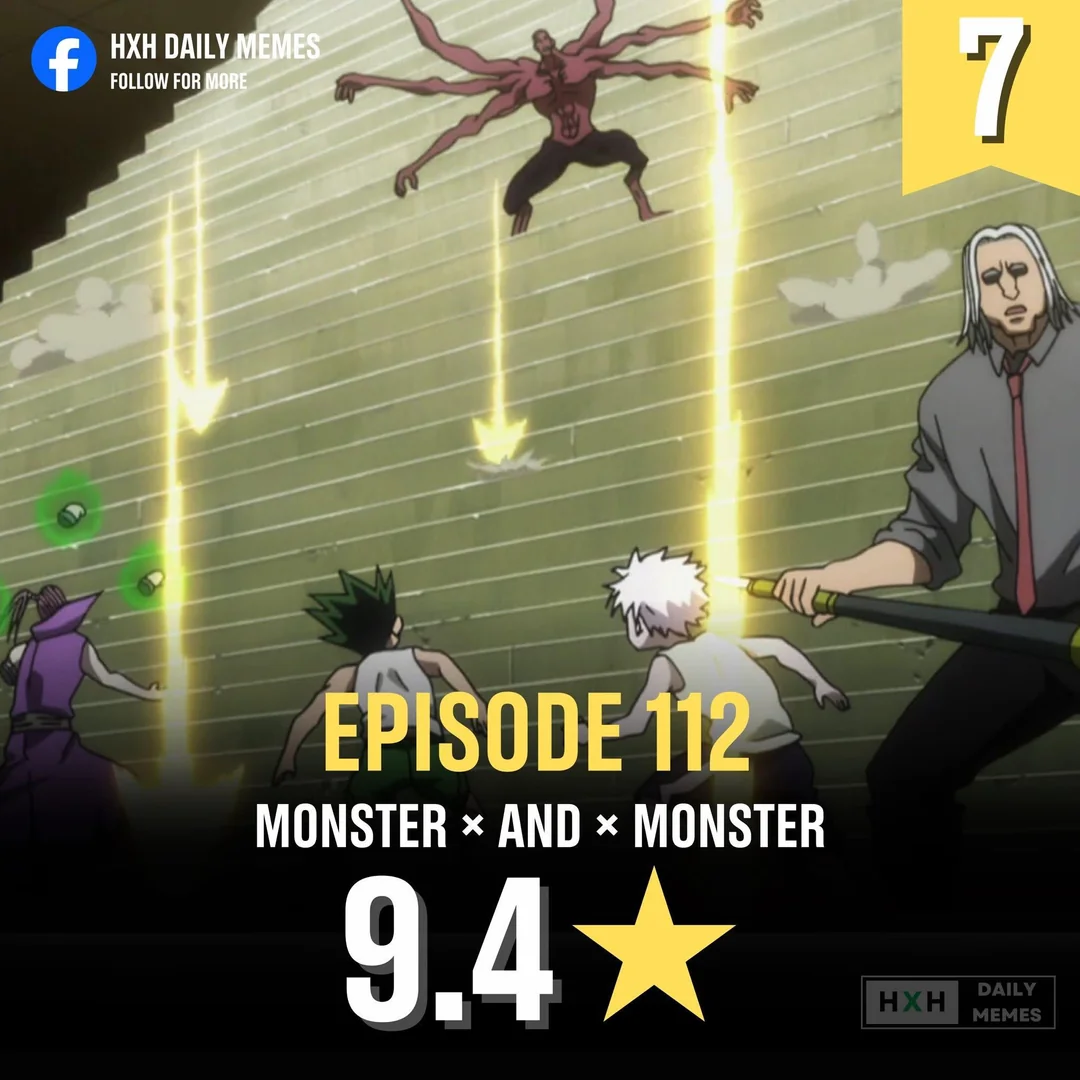 アニメ【HUNTER×HUNTER】評価7位