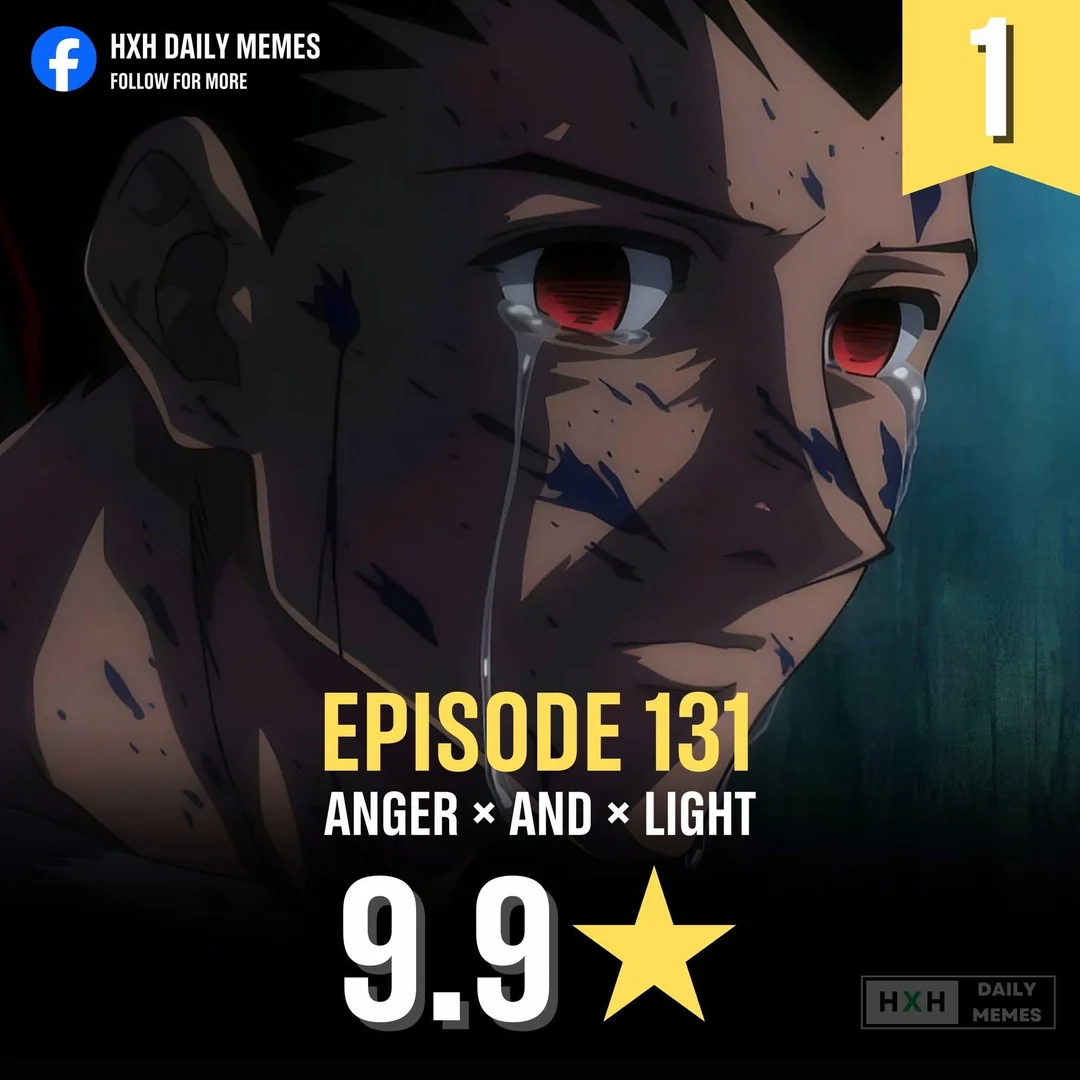 アニメ【HUNTER×HUNTER】評価1位