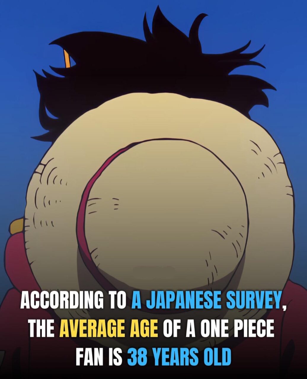 ワンピースファンの平均年齢