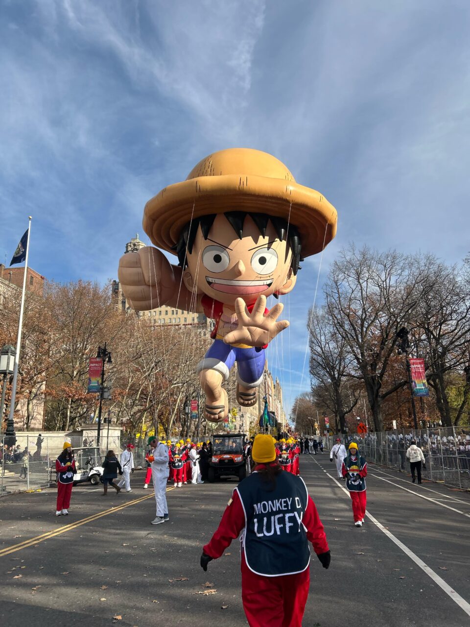 ワンピースのルフィのバルーン