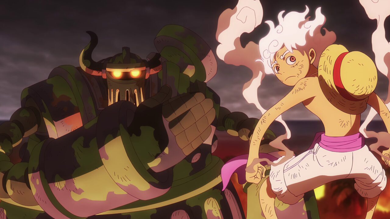 アニメ【ONE PIECE】最新第1152話のエメトとルフィ