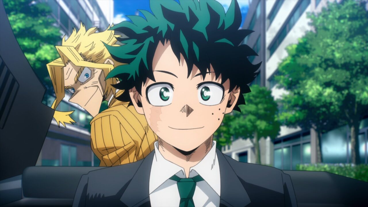 オールマイトとデク