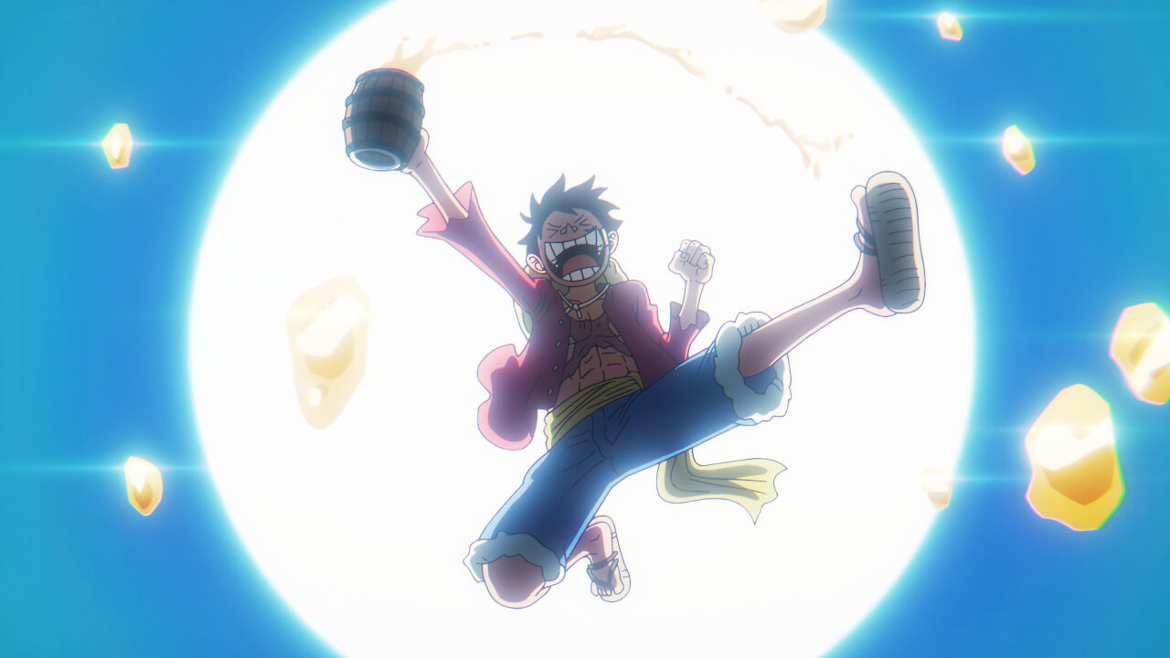 アニメ【ONE PIECE】最新第1155話のルフィ