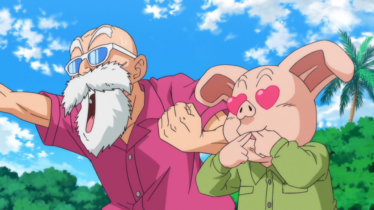 亀仙人とウーロン