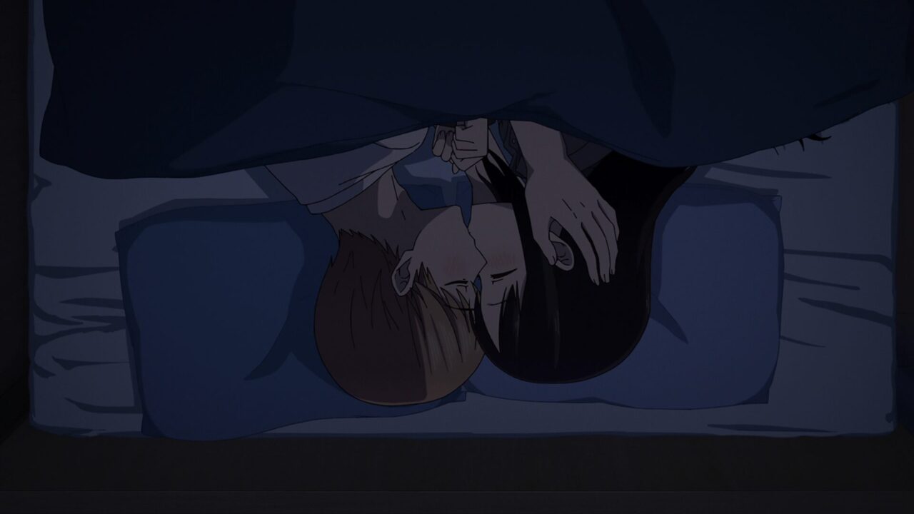 アニメ【かぐや様は告らせたい 大人への階段】のキス