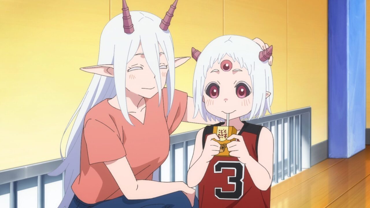 マオマオちゃんとママ