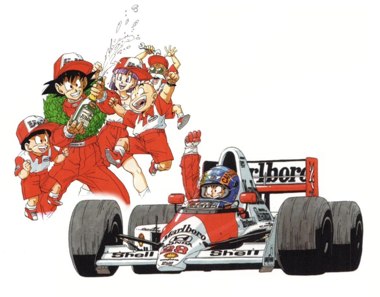 鳥山明のマクラーレン・ホンダ