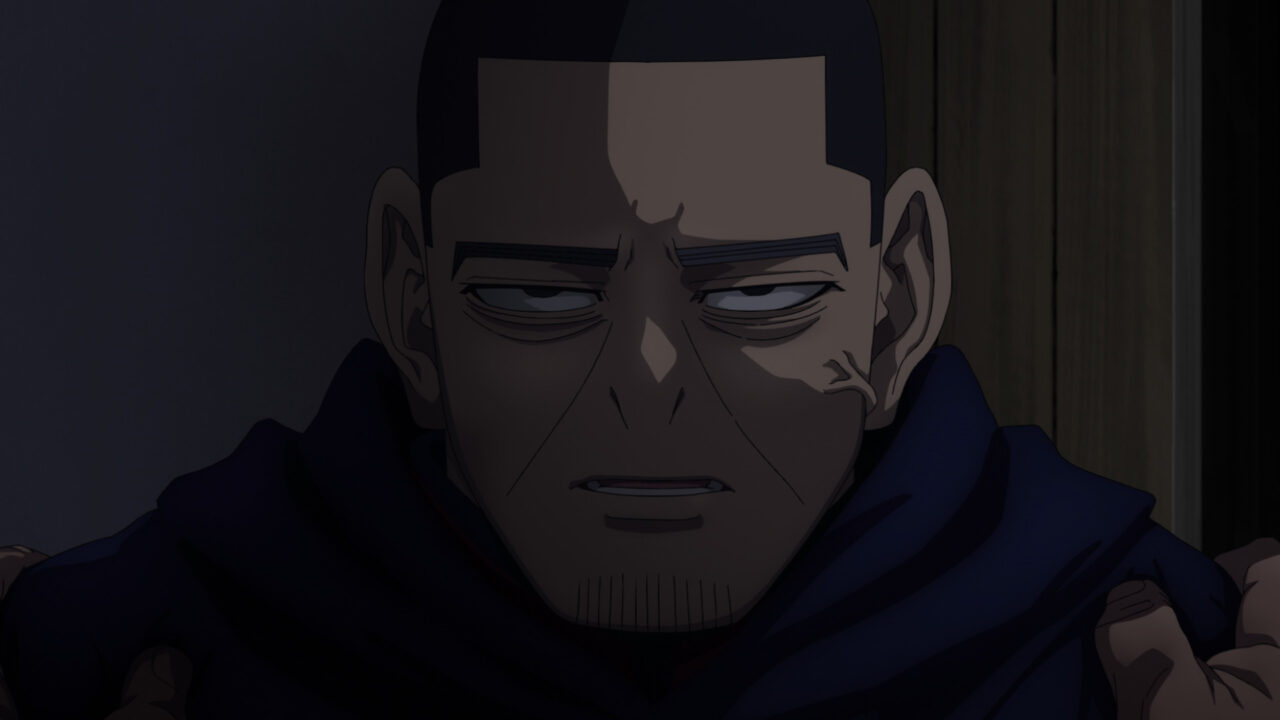 アニメ【ゴールデンカムイ 最終章】第54話の月島