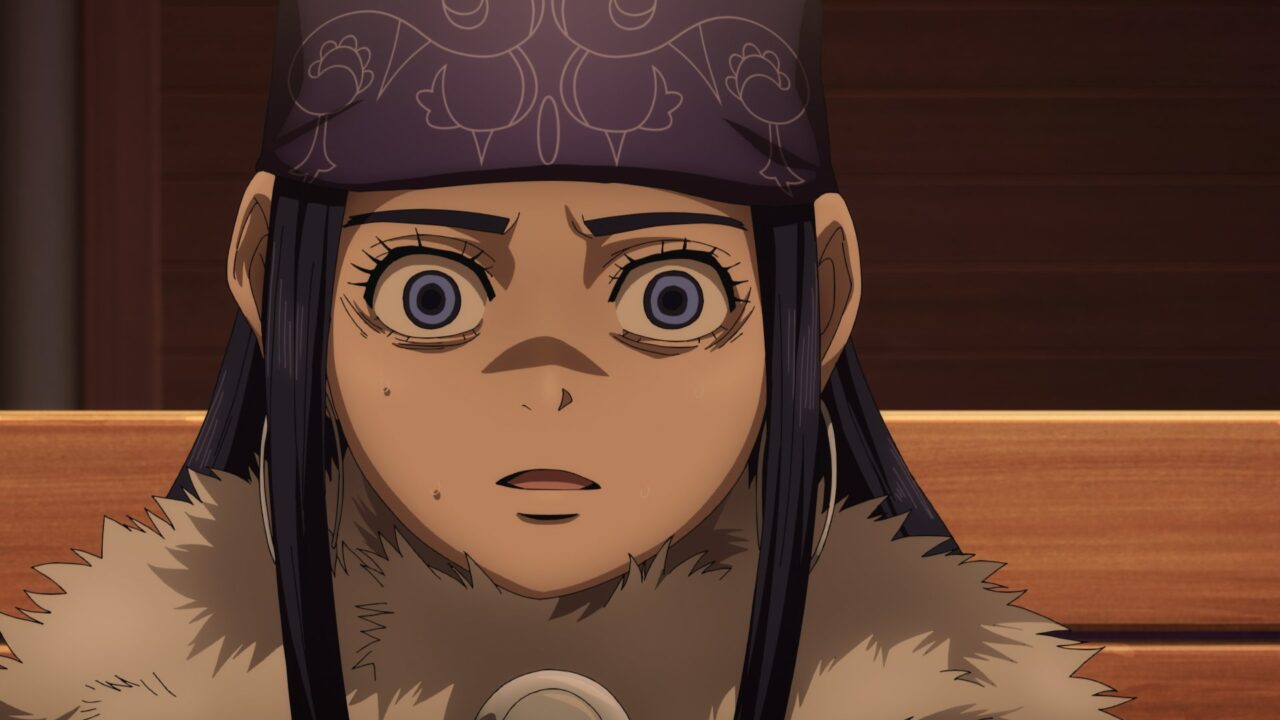 アニメ【ゴールデンカムイ 最終章】最新第55話のアシリパ