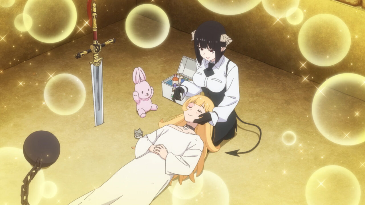 トーチャーの膝枕