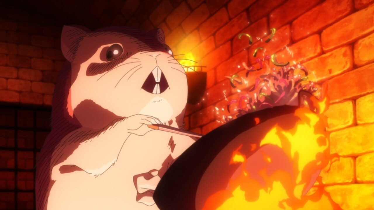 アニメ【姫様”拷問”の時間です 2期】最新第16話のハムチャ