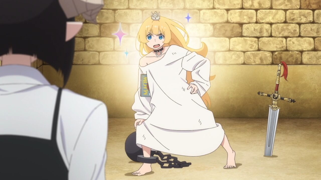 アニメ【姫様”拷問”の時間です 2期】最終回第24話のモデルポーズ姫様