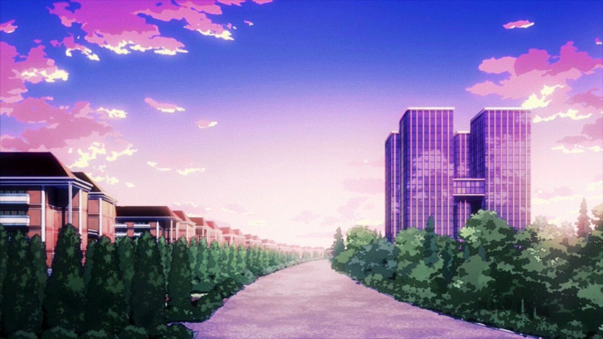 ヒロアカの夕暮れ