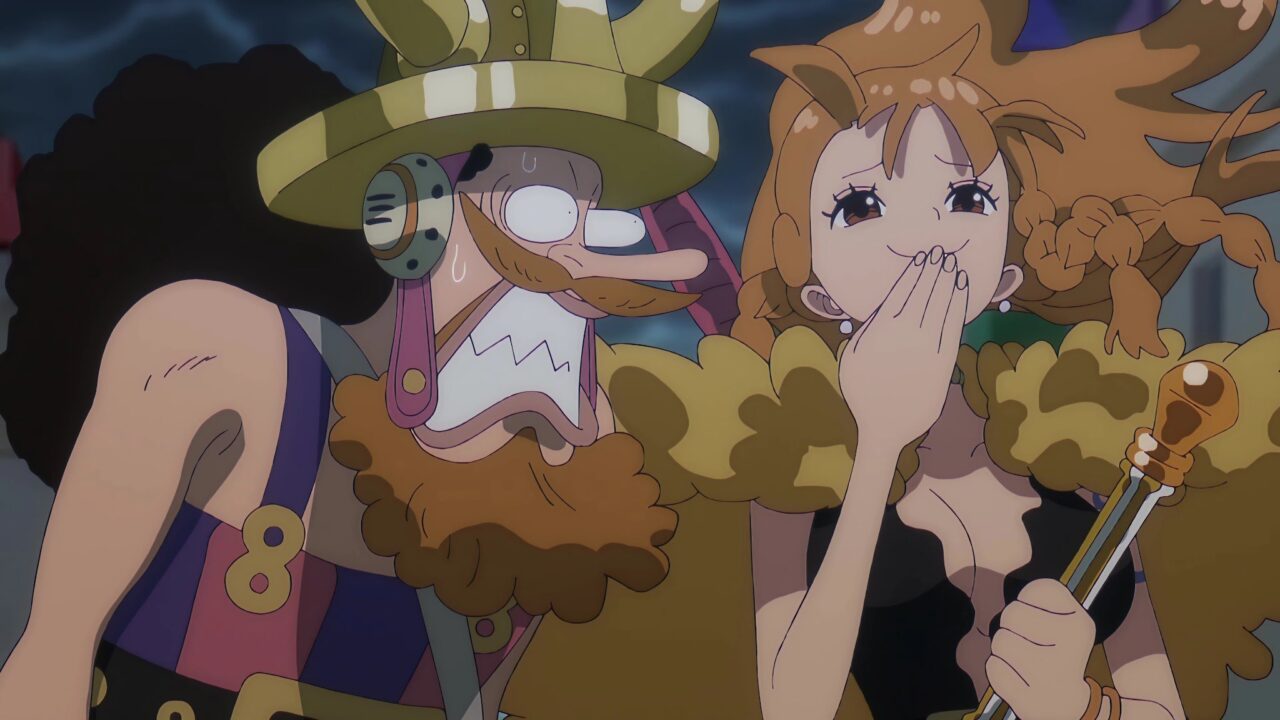 アニメ【ONE PIECE】最新第1159話のウソップとナミ