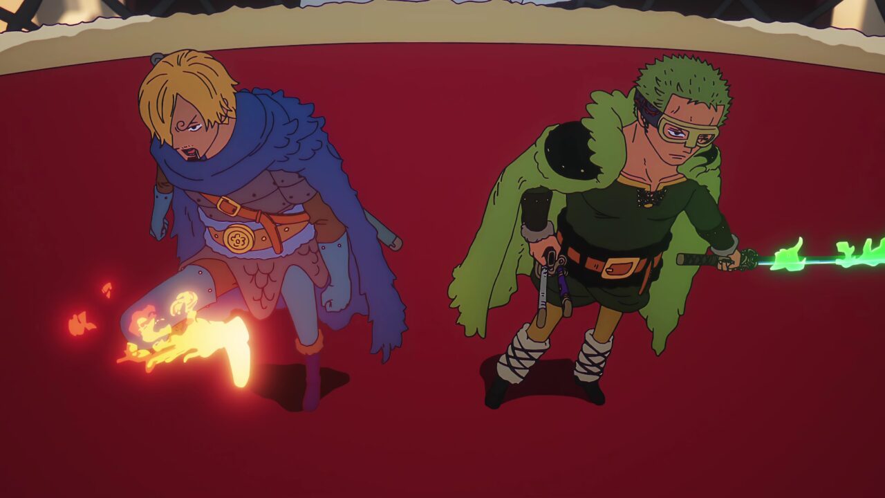 アニメ【ONE PIECE】最新第1159話のサンジとゾロ