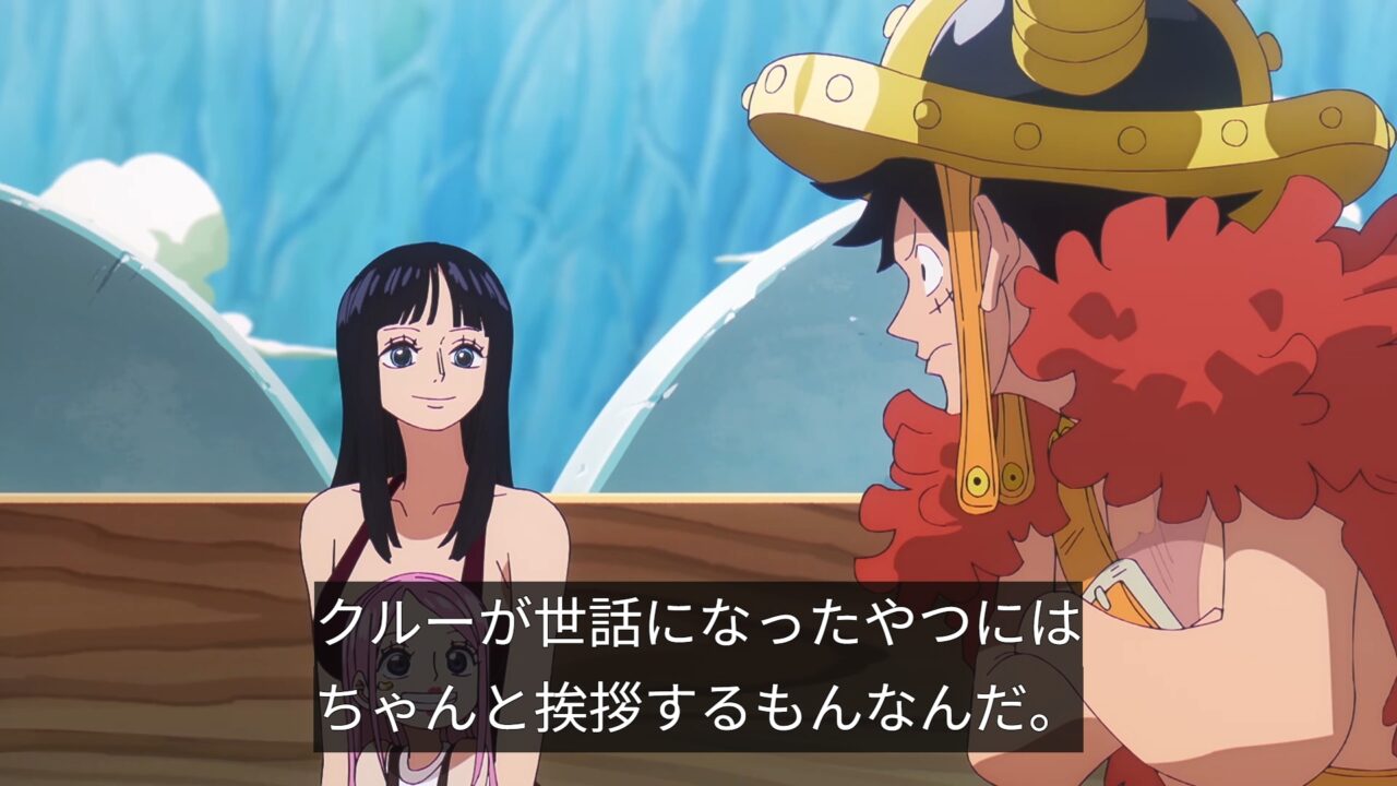 ルフィとロビン