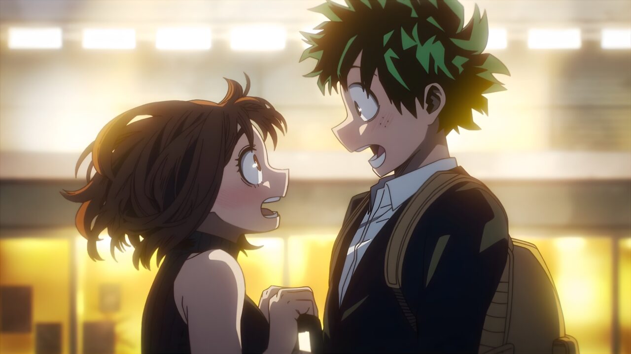 アニメ【僕のヒーローアカデミア More】No.170+1のお茶子とデク