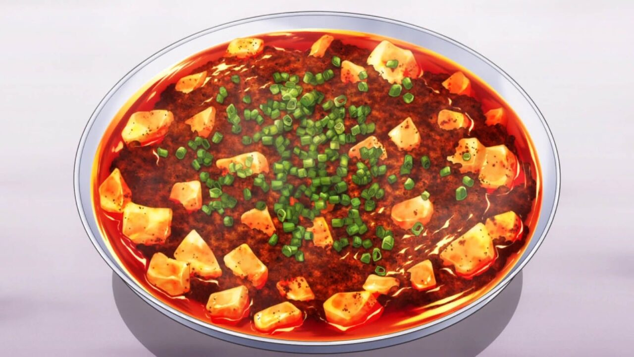食戟のソーマの麻婆豆腐