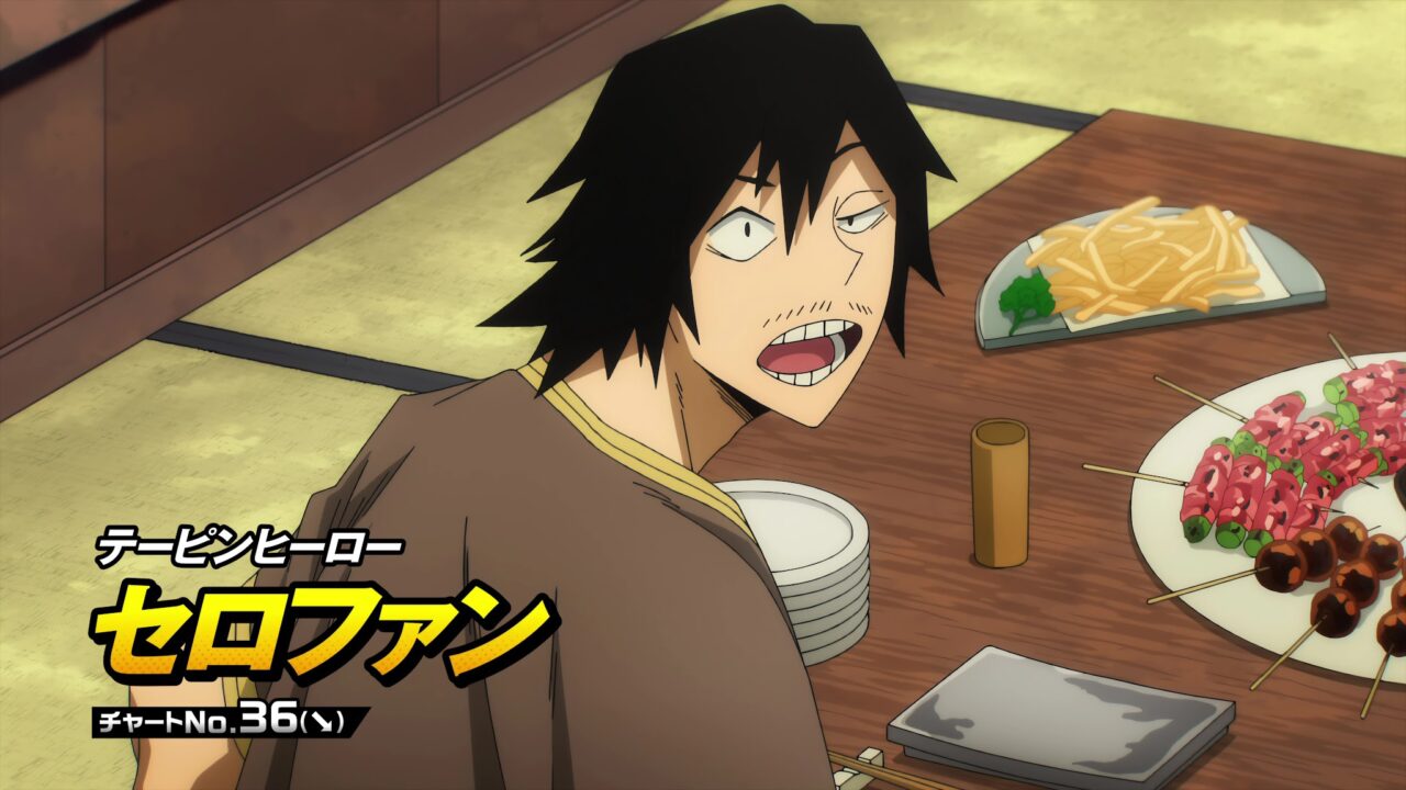 アニメ【僕のヒーローアカデミア More】No.170+1のセロファン