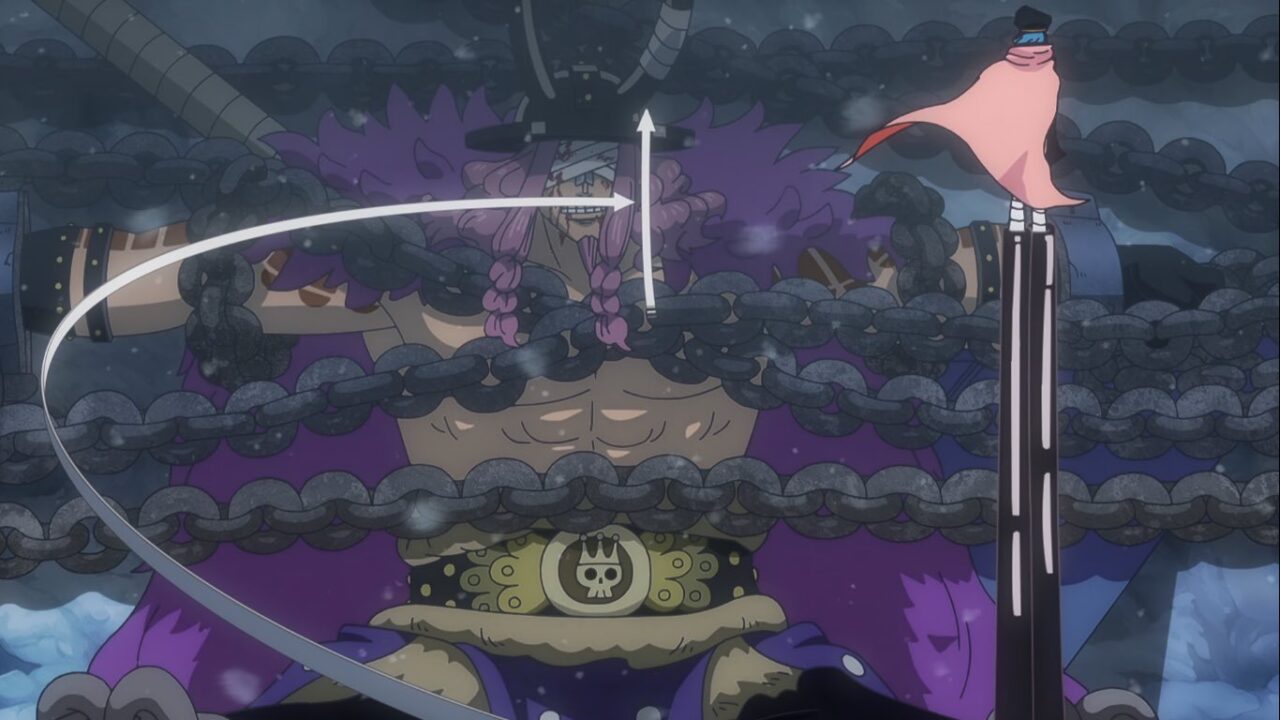 アニメ【ONE PIECE】最新第1167話のロキと軍子