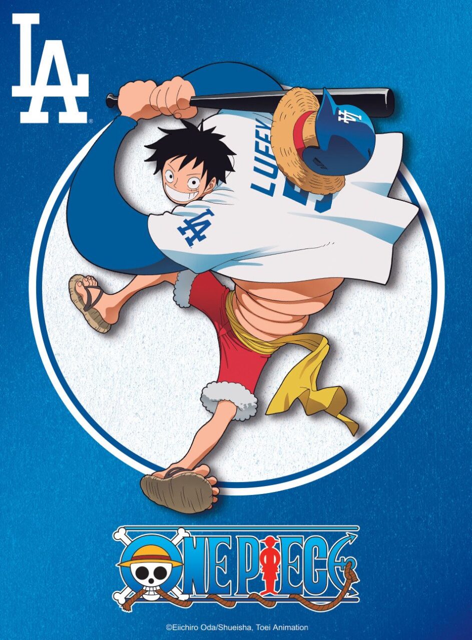 ドジャースとONE PIECEのコラボ