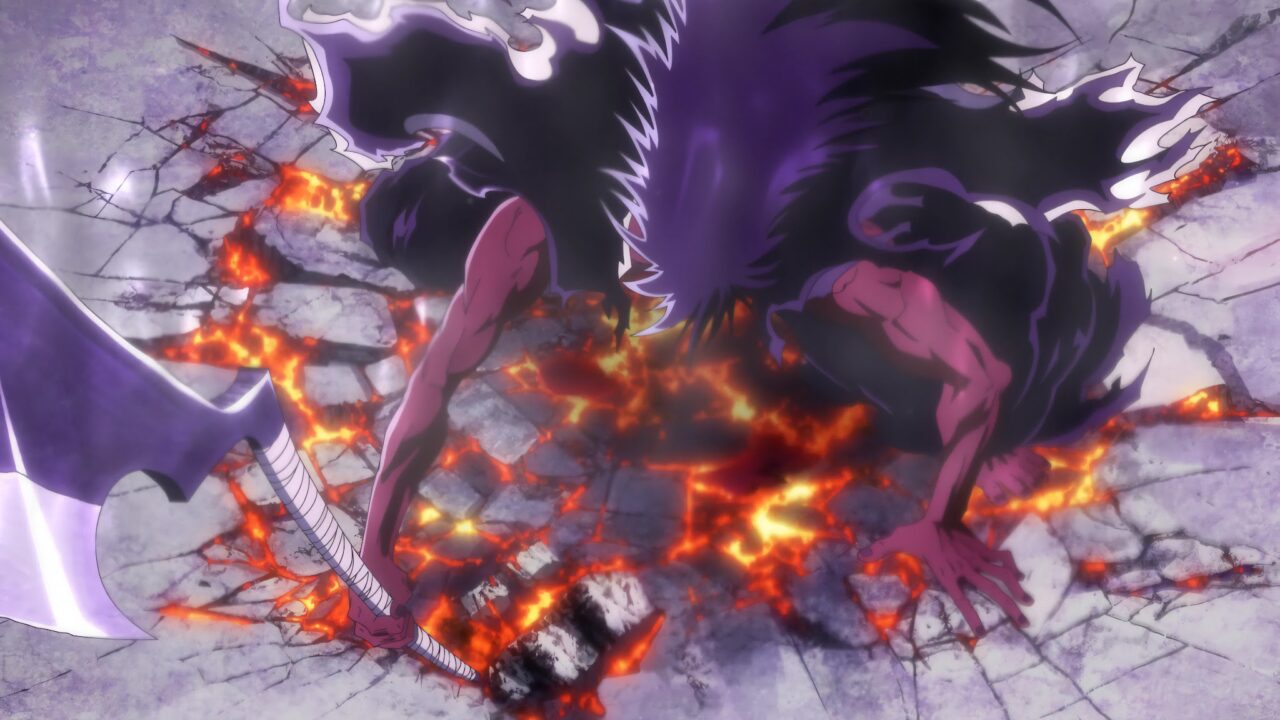 アニメ【BLEACH 千年血戦篇-禍進譚-】第44話の更木剣八の卍解
