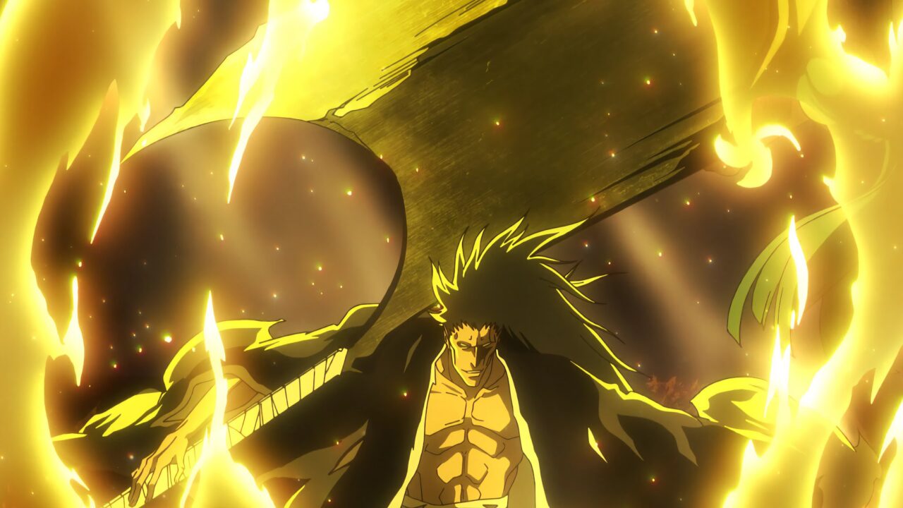 アニメ【BLEACH 千年血戦篇-禍進譚-】最新第43話の更木剣八