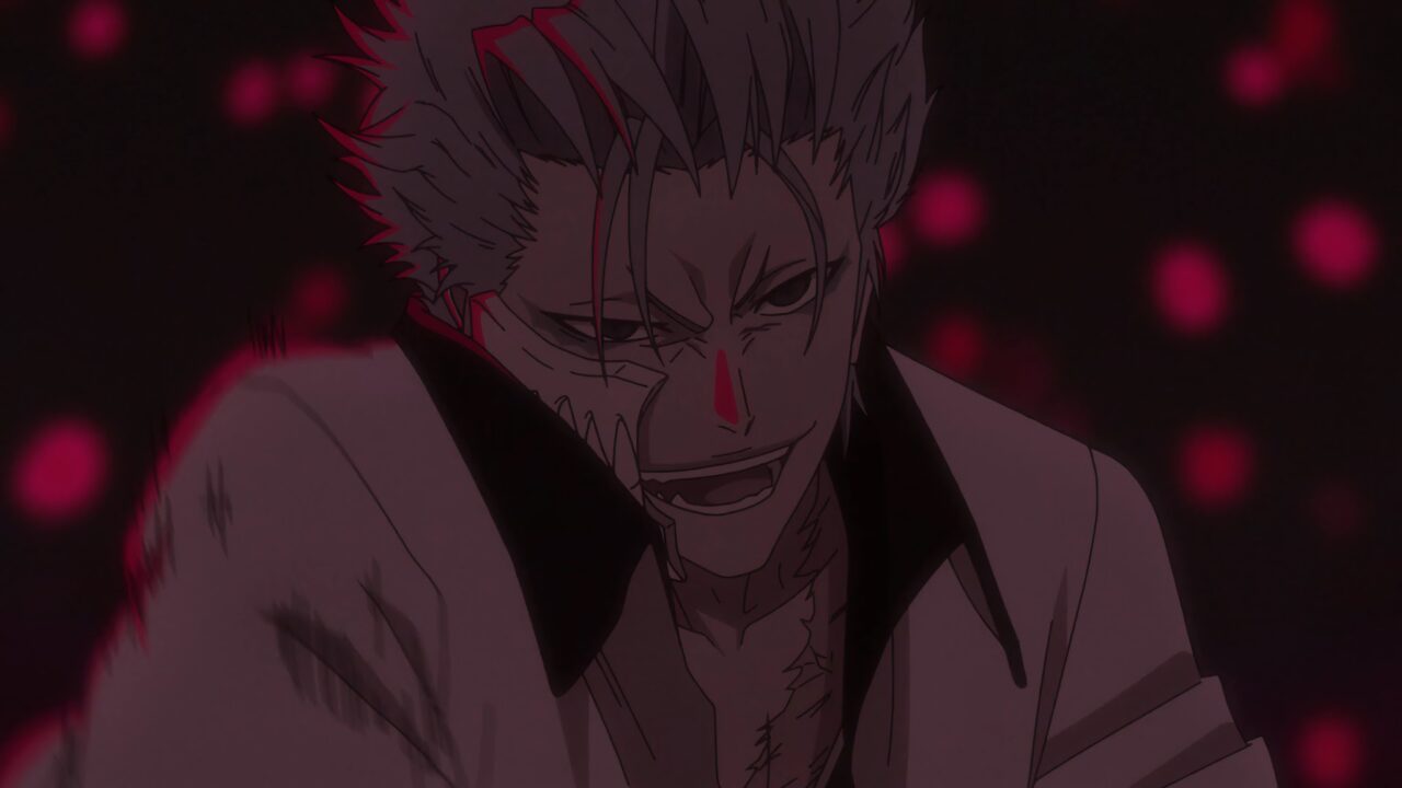 アニメ【BLEACH 千年血戦篇-禍進譚-】第48話のグリムジョー