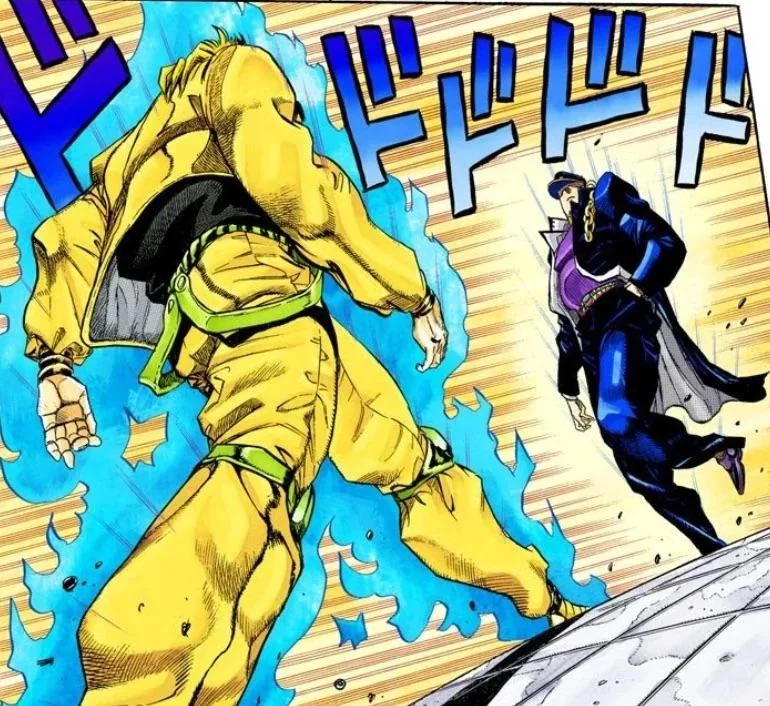 承太郎とDIO