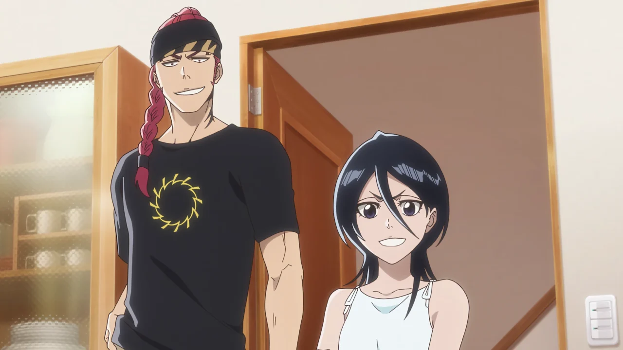 アニメ【BLEACH 千年血戦篇-禍進譚-】最終回の恋次とルキア