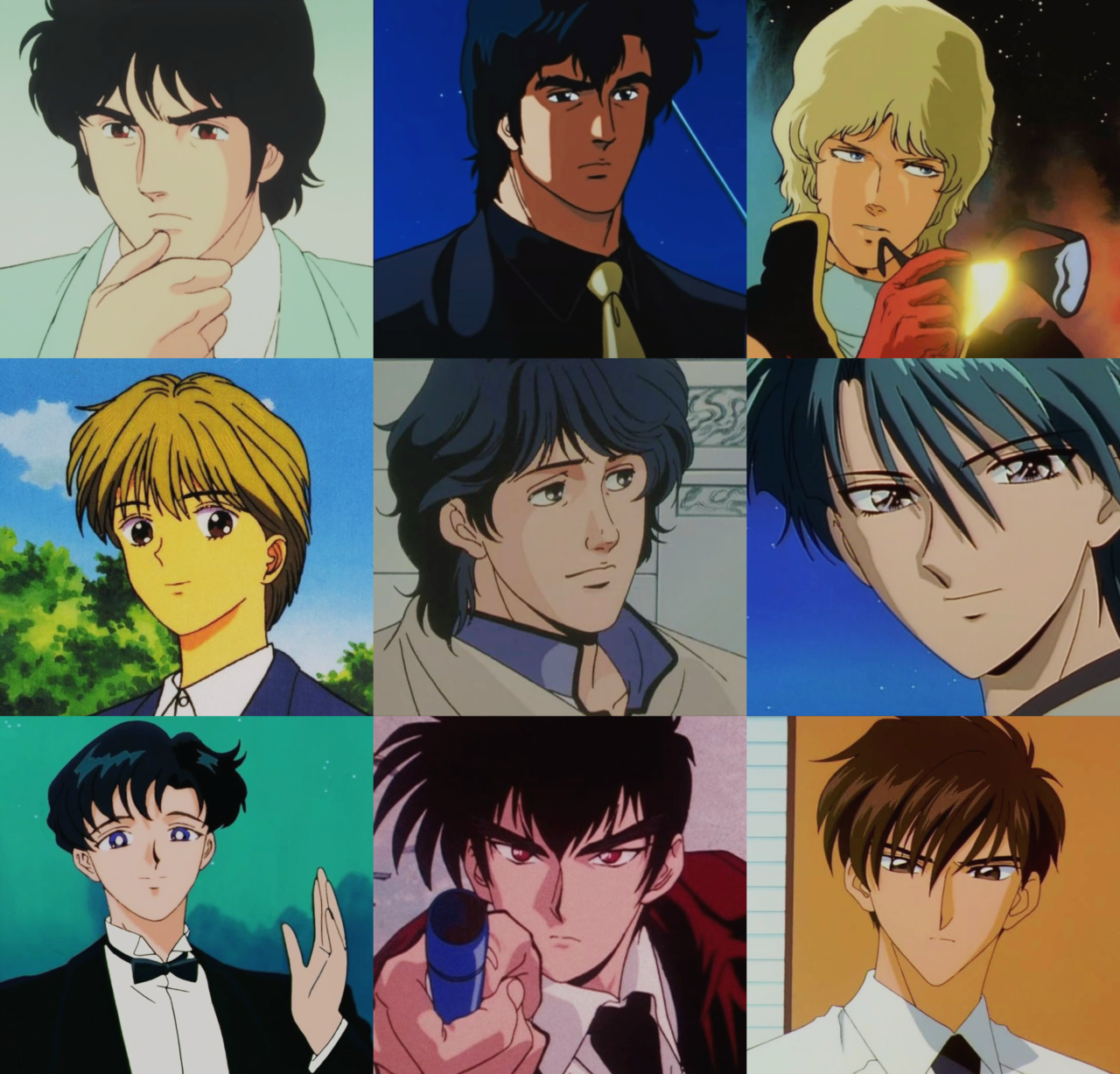 レトロアニメの男前キャラに対する海外の反応